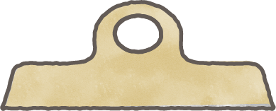 クリップのイラスト