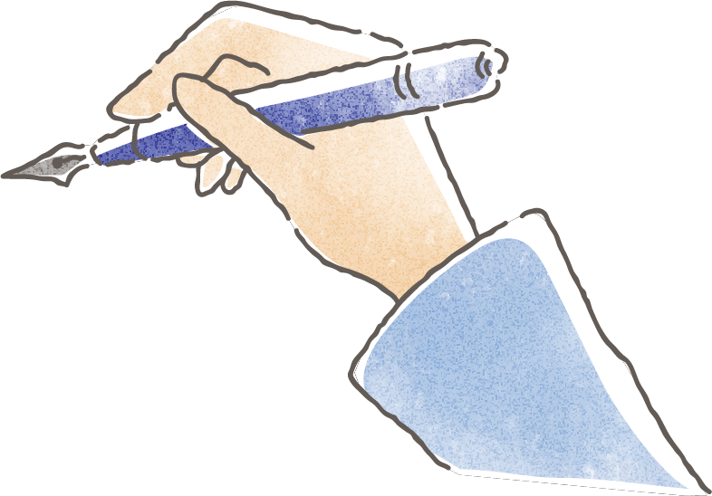 ドクターの手のイラスト